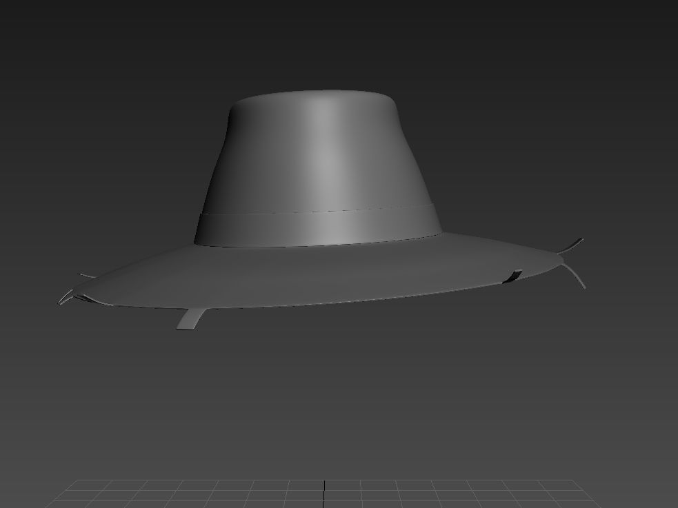 Hat Model 3D model_3