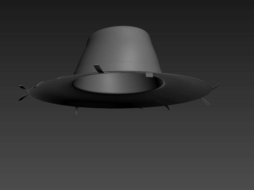 Hat Model 3D model_2
