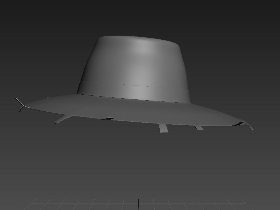 Hat Model 3D model_1