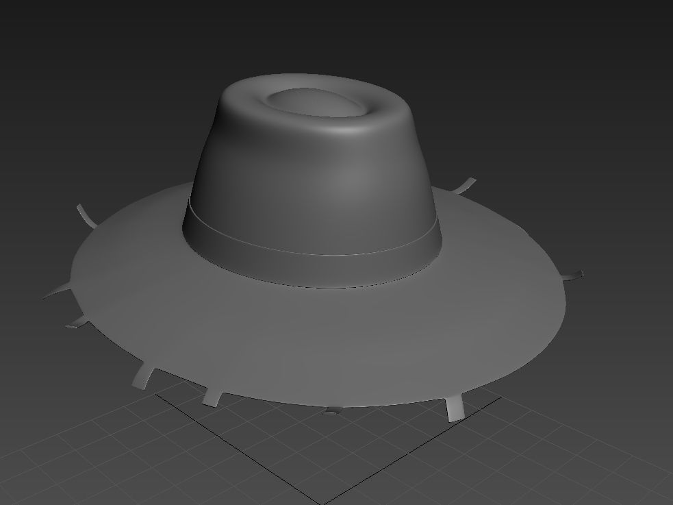 Hat Model 3D model_4