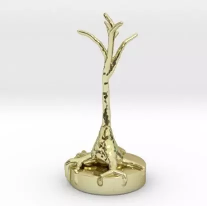Neural Pyramidal cell 3D print model_0