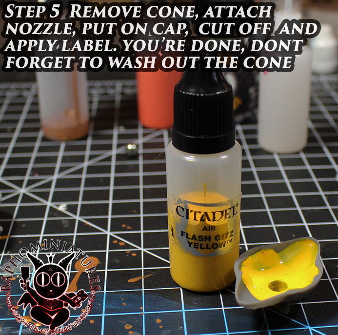 Magical Paint Transfer Cone Widget Thing 3D print model_5