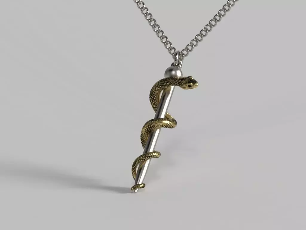 Medical DO Pendant 3D print model_0