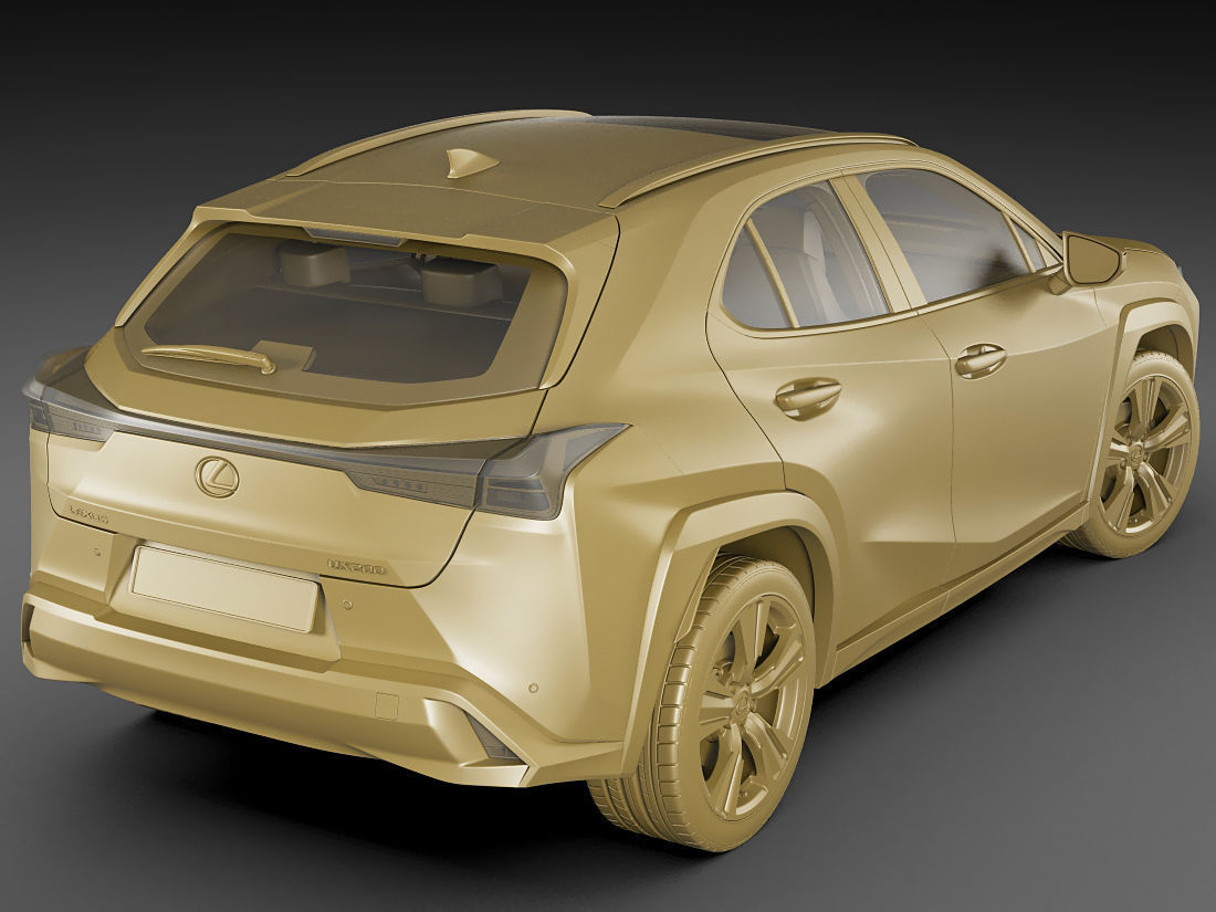 Lexus UX 2019 3D model_16