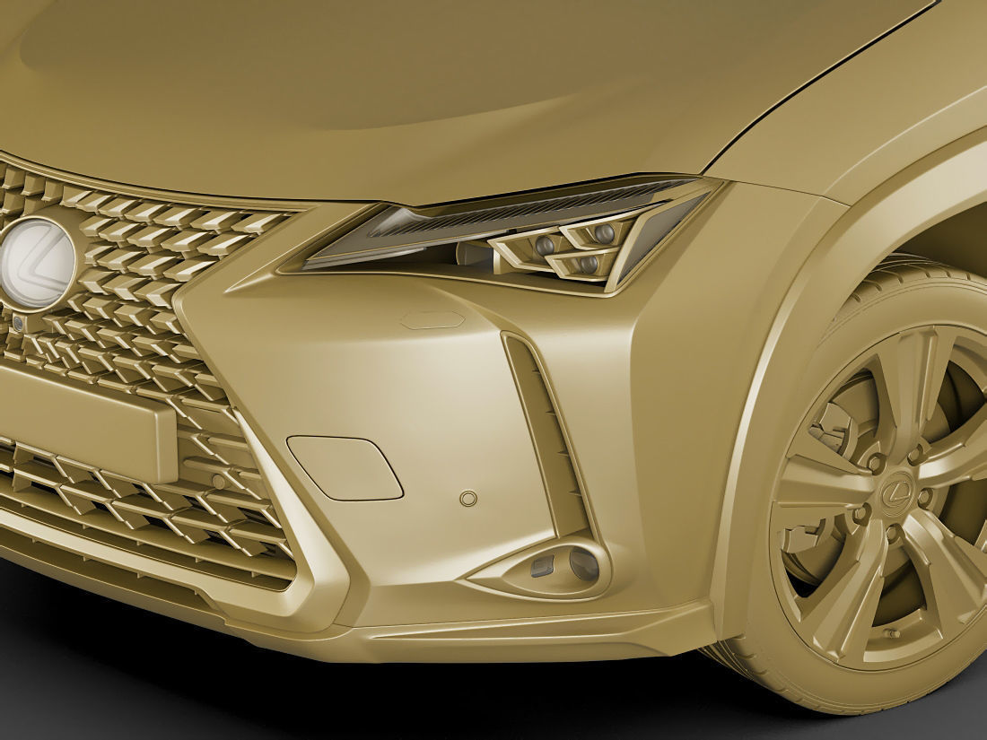 Lexus UX 2019 3D model_17