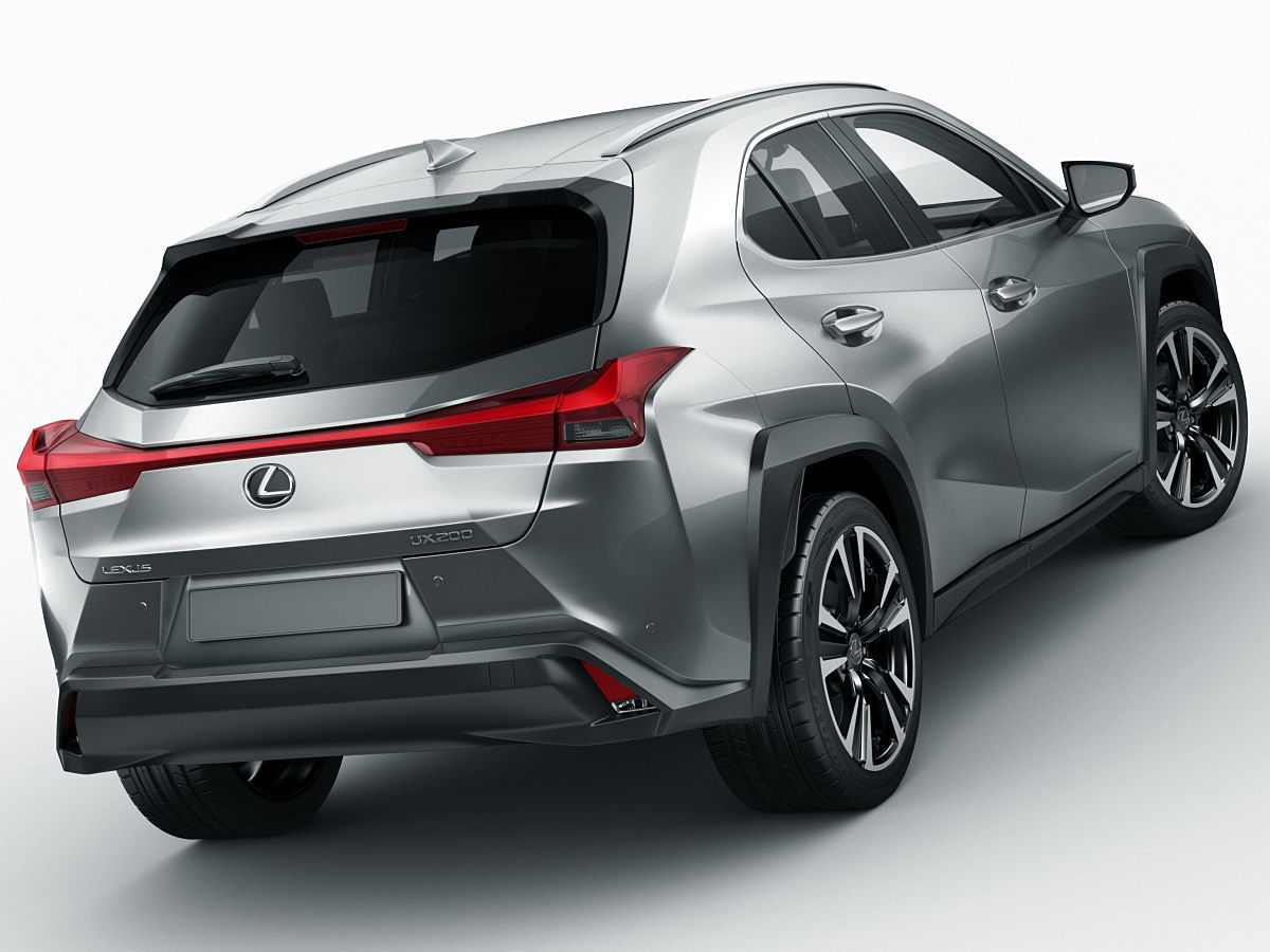 Lexus UX 2019 3D model_1