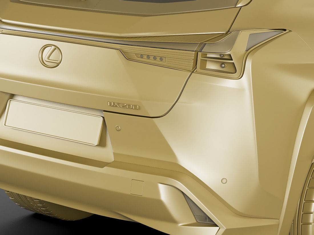 Lexus UX 2019 3D model_18