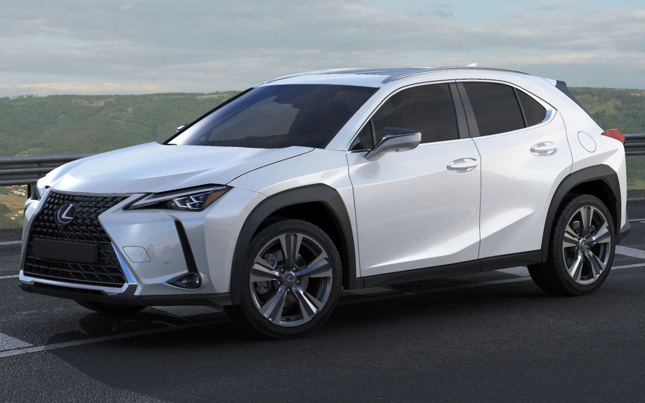Lexus UX 2019 3D model_13