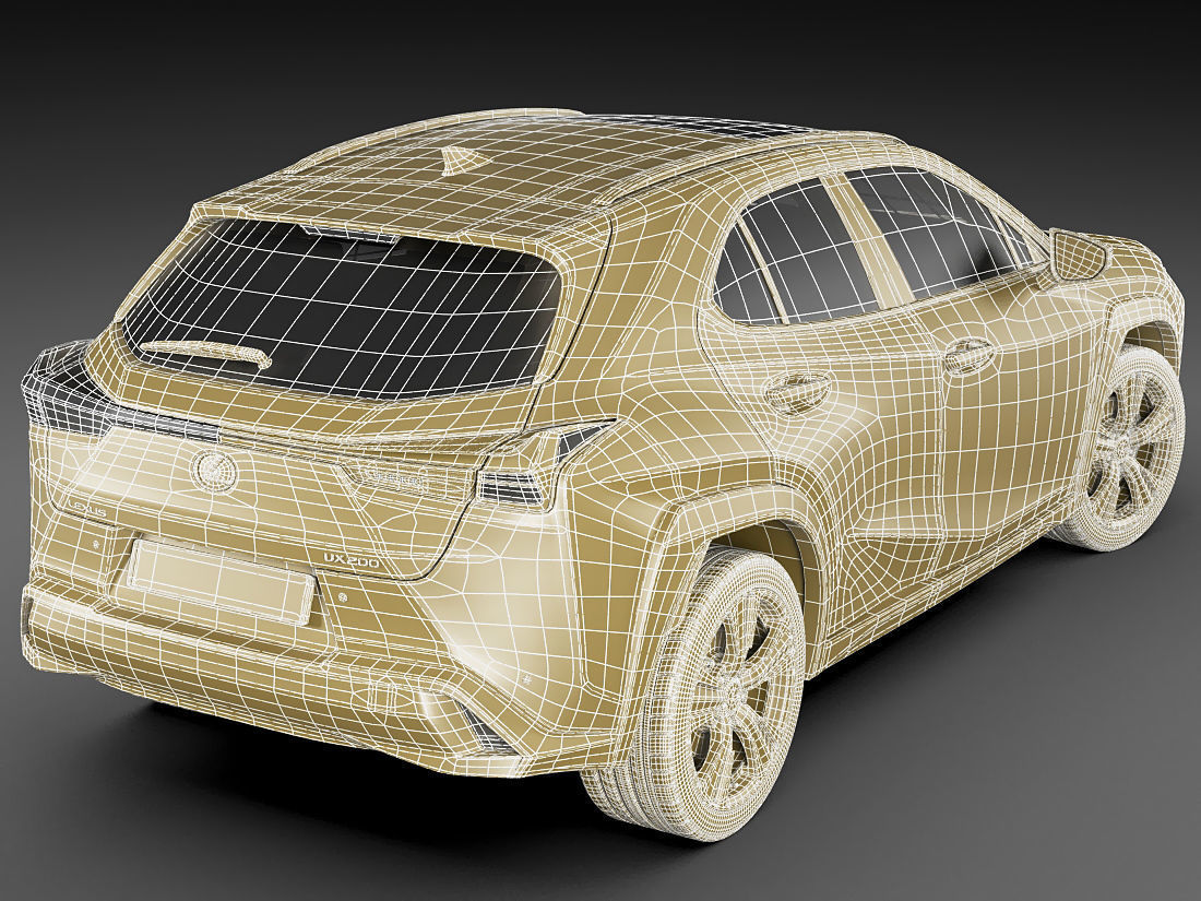 Lexus UX 2019 3D model_20