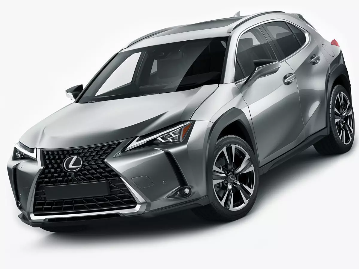 Lexus UX 2019 3D model_0