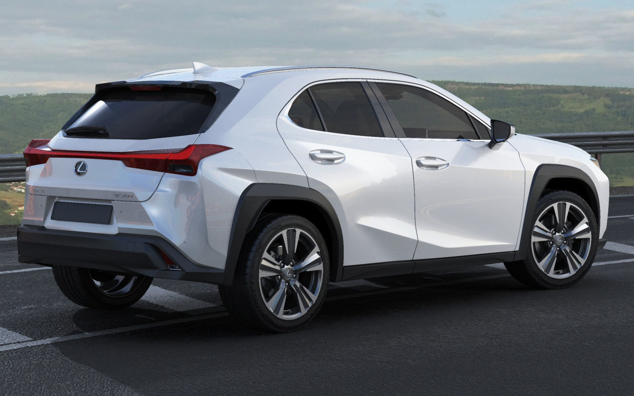 Lexus UX 2019 3D model_14