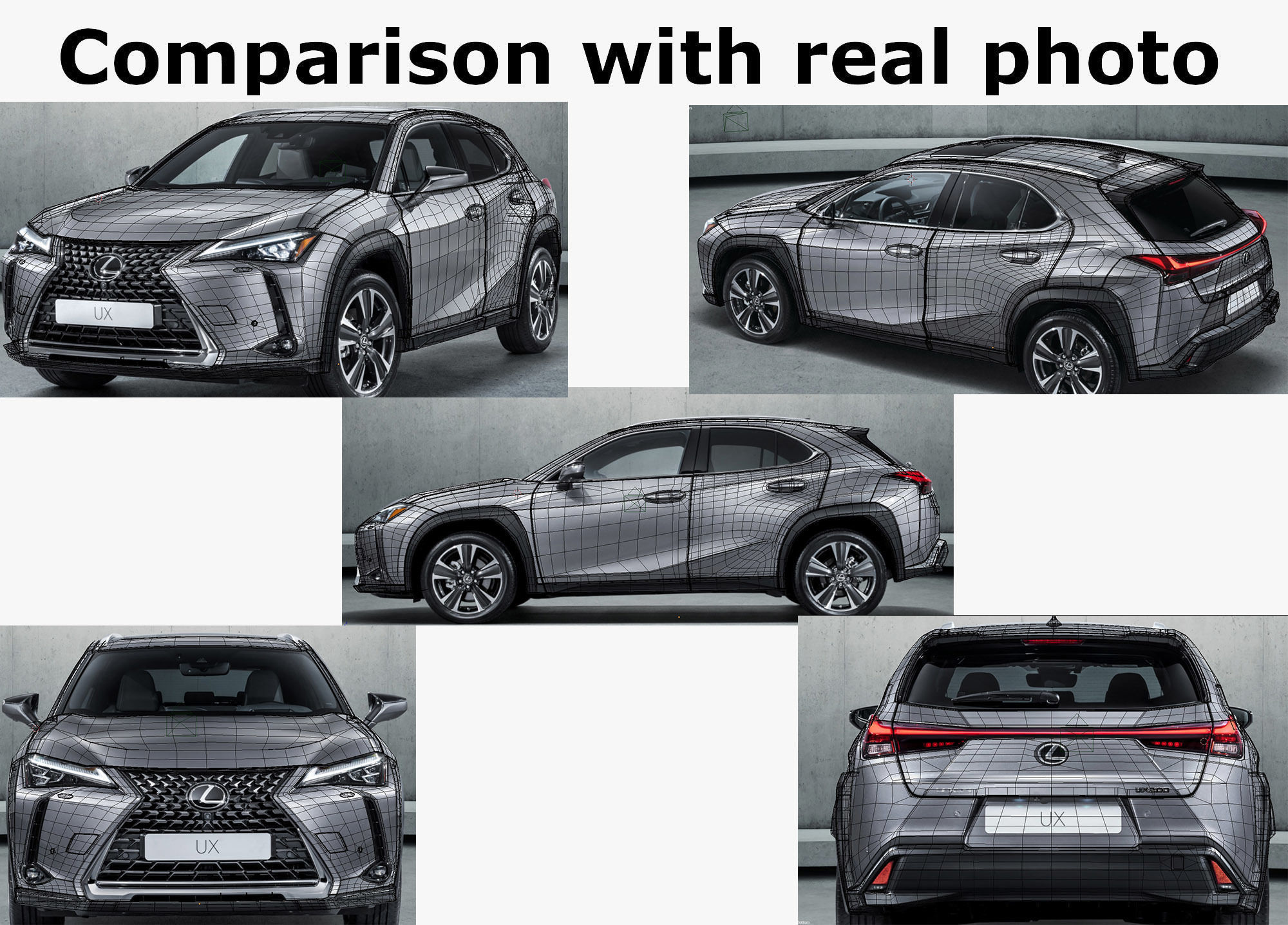Lexus UX 2019 3D model_21