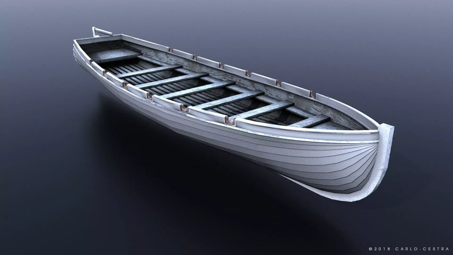 9m CUTTER Low-poly 3D model_0