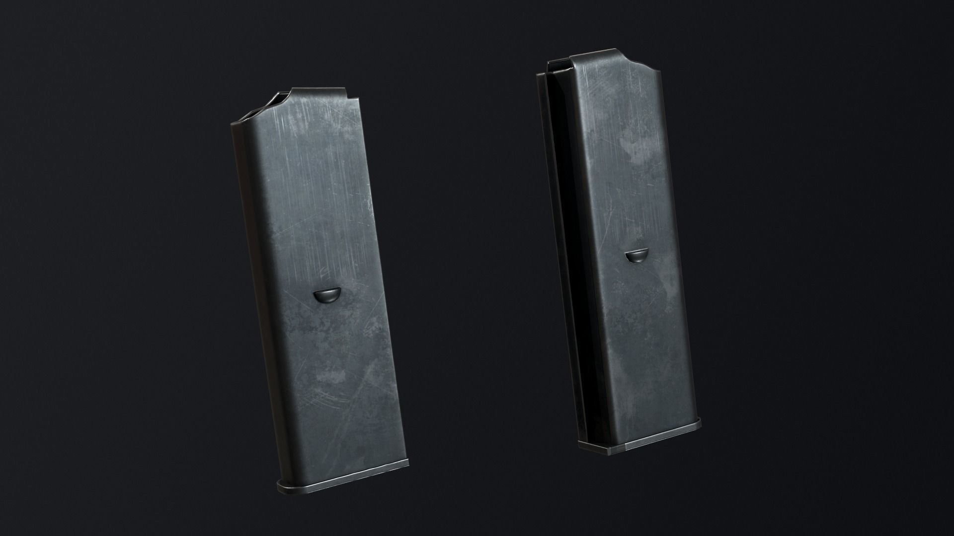 PBR Mauser M712 Schnellfeuer Machine Pistol Low-poly 3D model_4