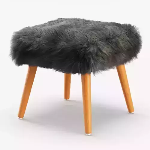Belfield Ottoman 3D model