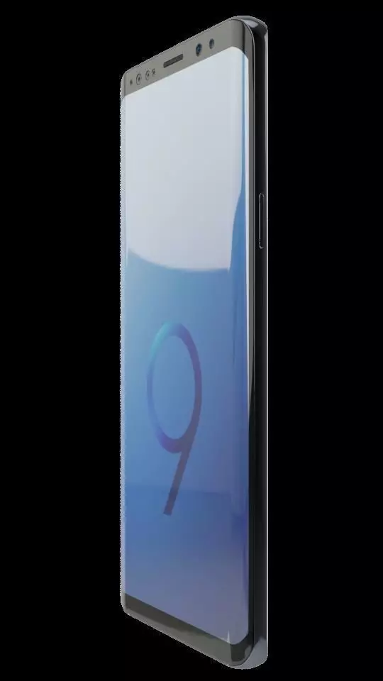 Samsung s9 3D model_0