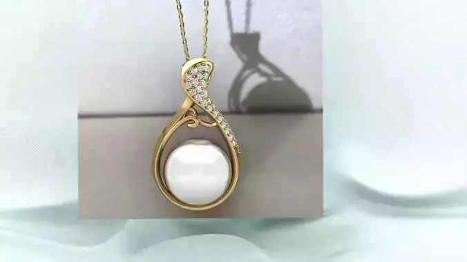 Pearl pendant nice
