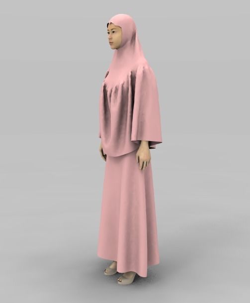 pink dots rida vr 3d model Low-poly 3D model_1