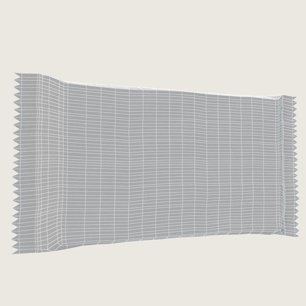 Kitkat Kit Kat Chocolate Bar Low-poly 3D model_2
