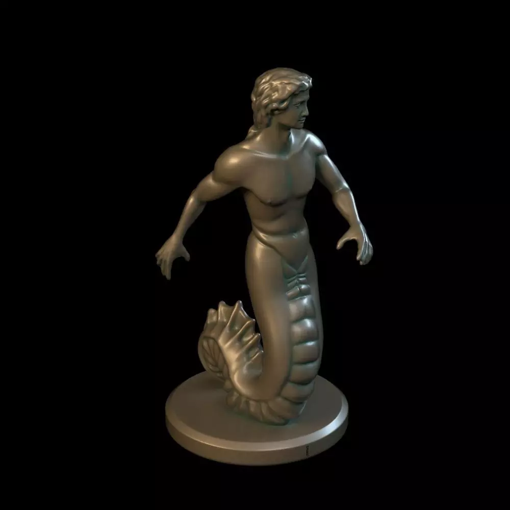 Scylla siren 3D print model_0