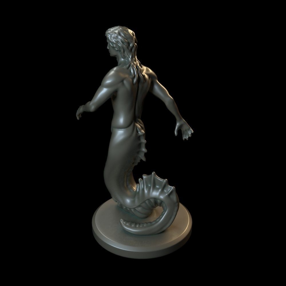 Scylla siren 3D print model_2