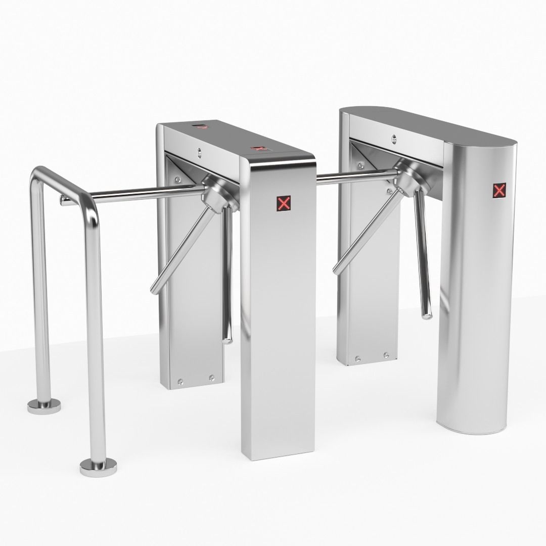 Turnstile Trilock 900 3D model_4