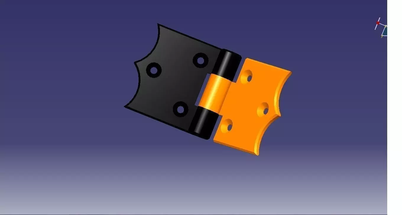 HINGES bracket Free 3D model