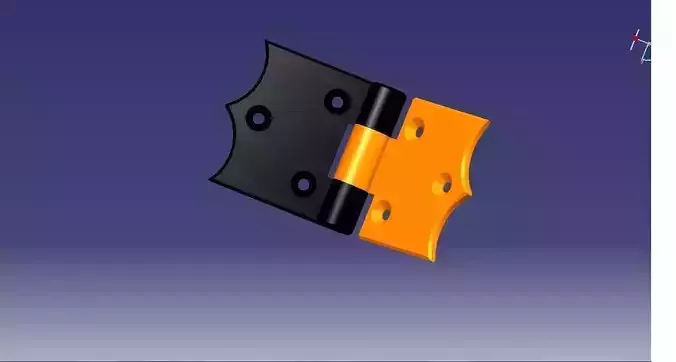 HINGES bracket Free 3D model