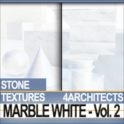 Marble White and Materials Vol 2 Carrara Bianco Texture_10
