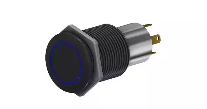 Electronics button ONPOW V16B-11R-24B-S