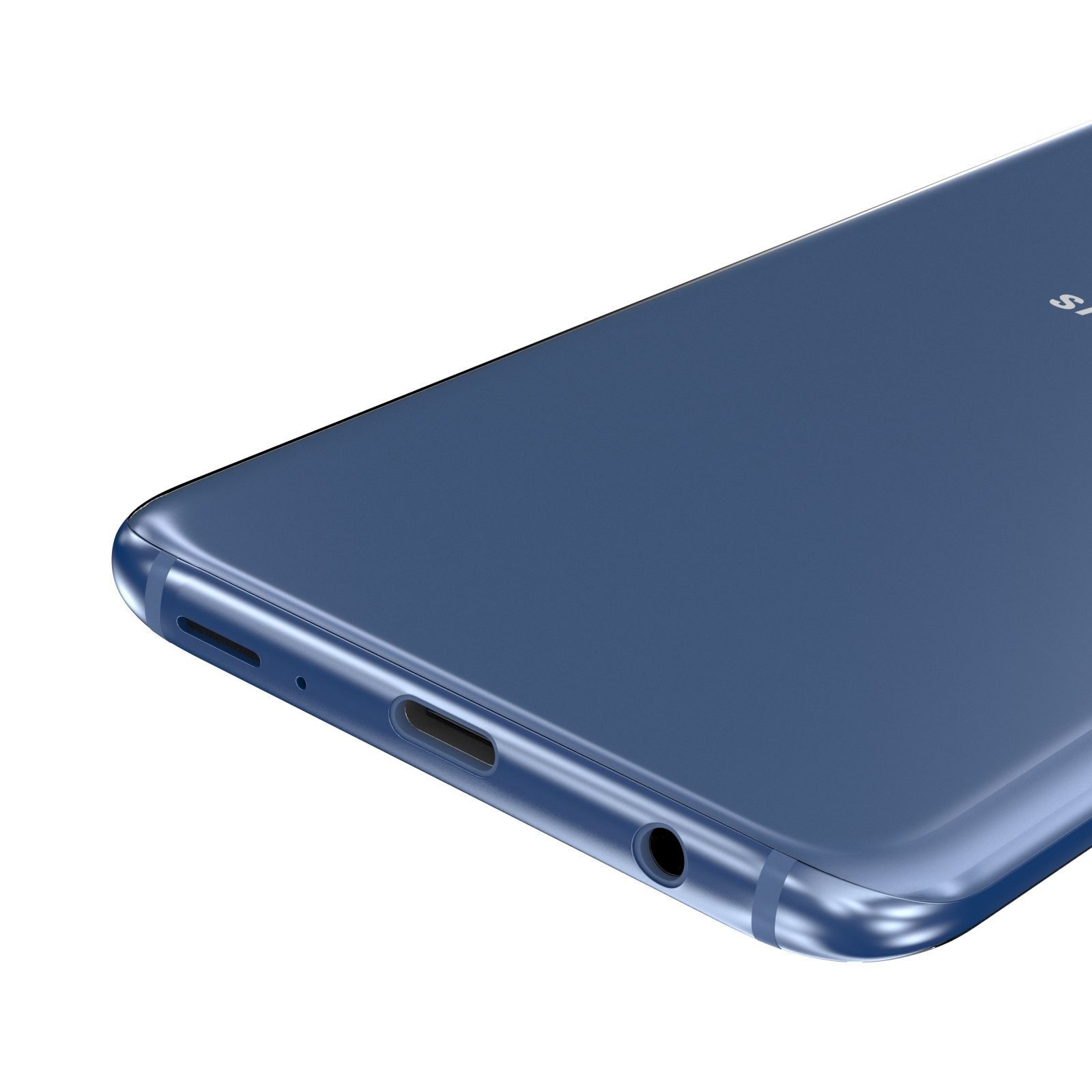 Samsung Galaxy S9 Plus Coral Blue 3D model_10