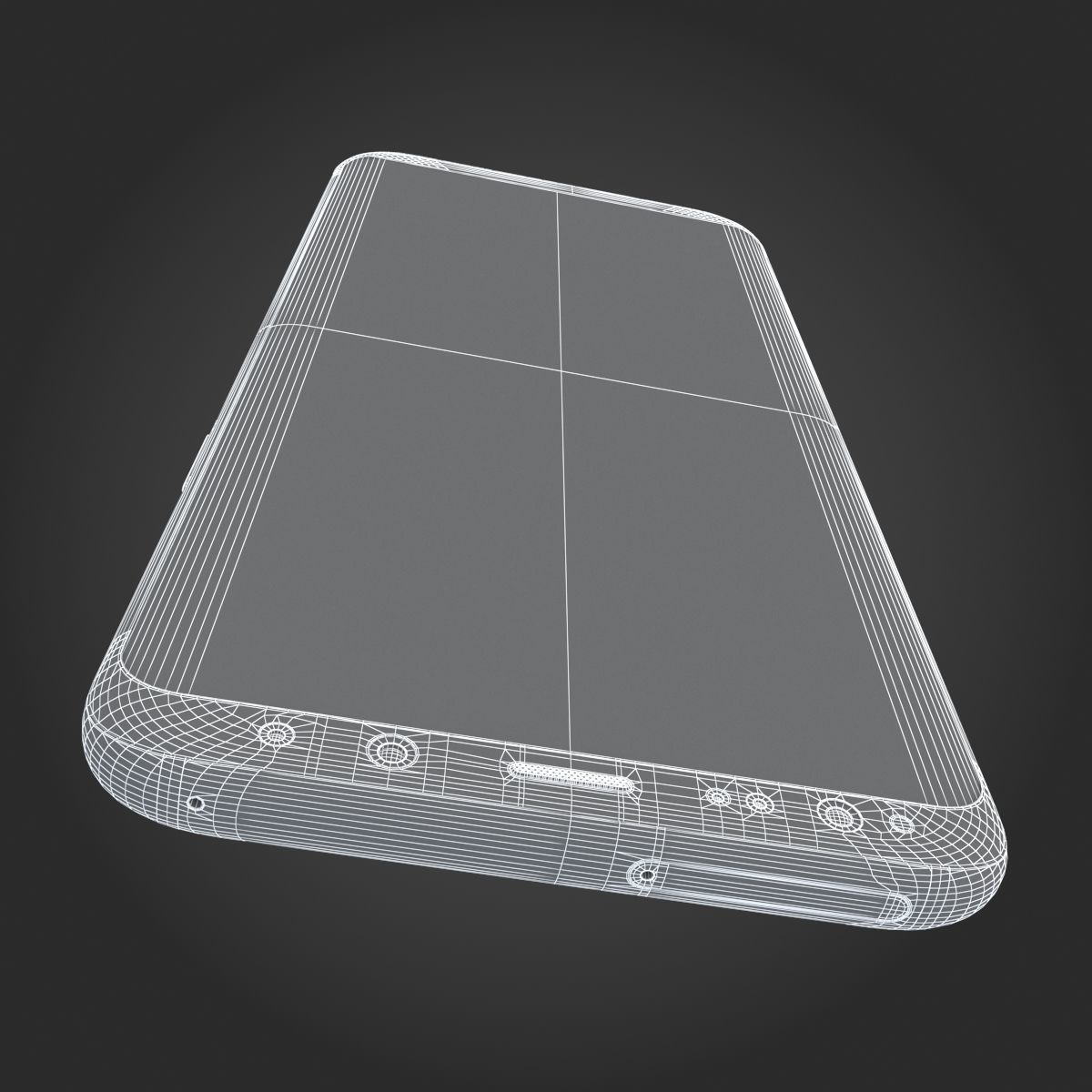 Samsung Galaxy S9 Plus Coral Blue 3D model_13