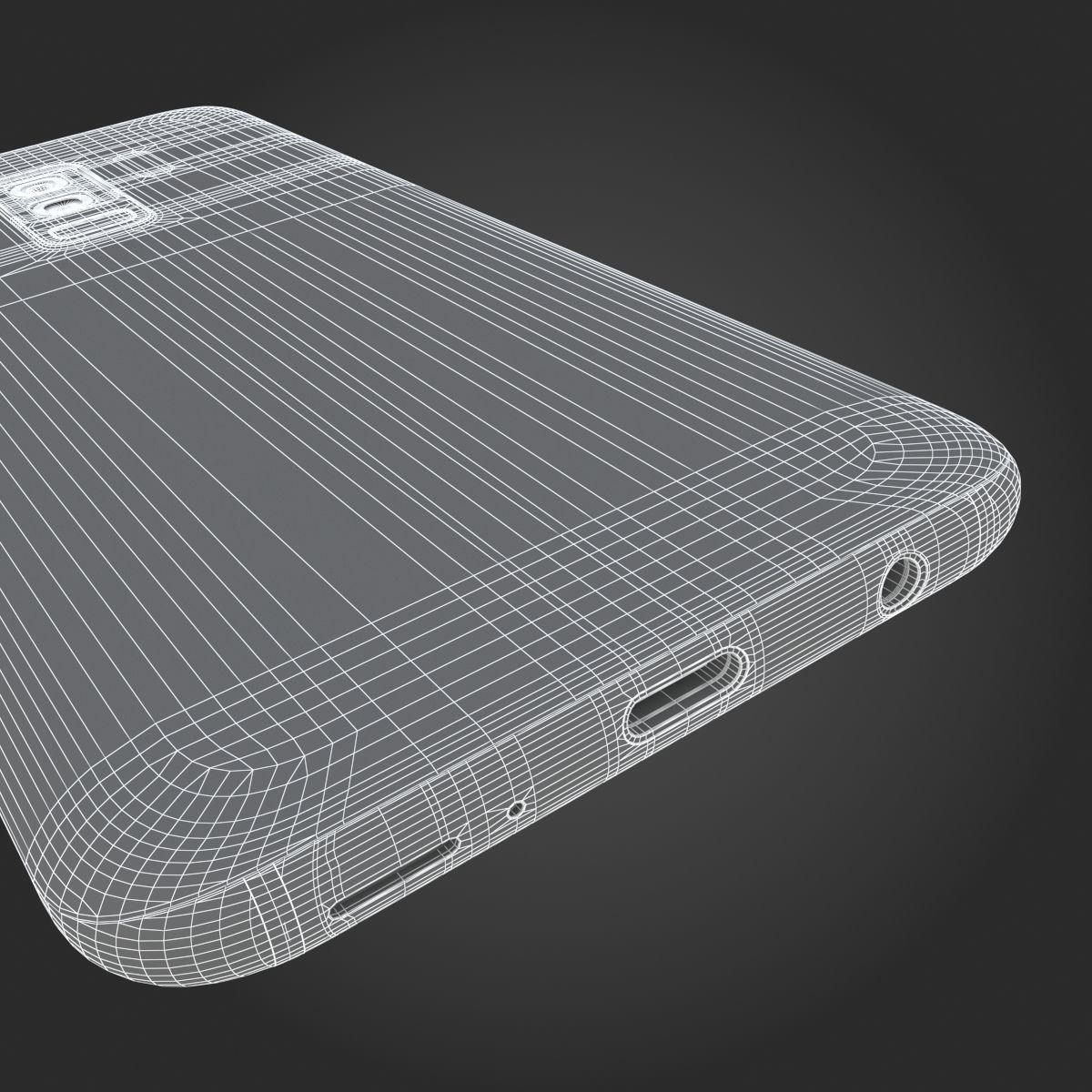Samsung Galaxy S9 Plus Coral Blue 3D model_17