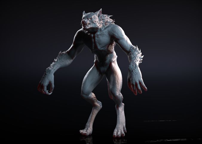 Werewolf Zbrush Sculpt 3D model