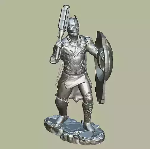 THOR INSPIRITED FIGURE FROM THOR RAGNAROK V1 3D print model