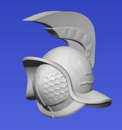 Casco de Gladiador Free 3D print model
