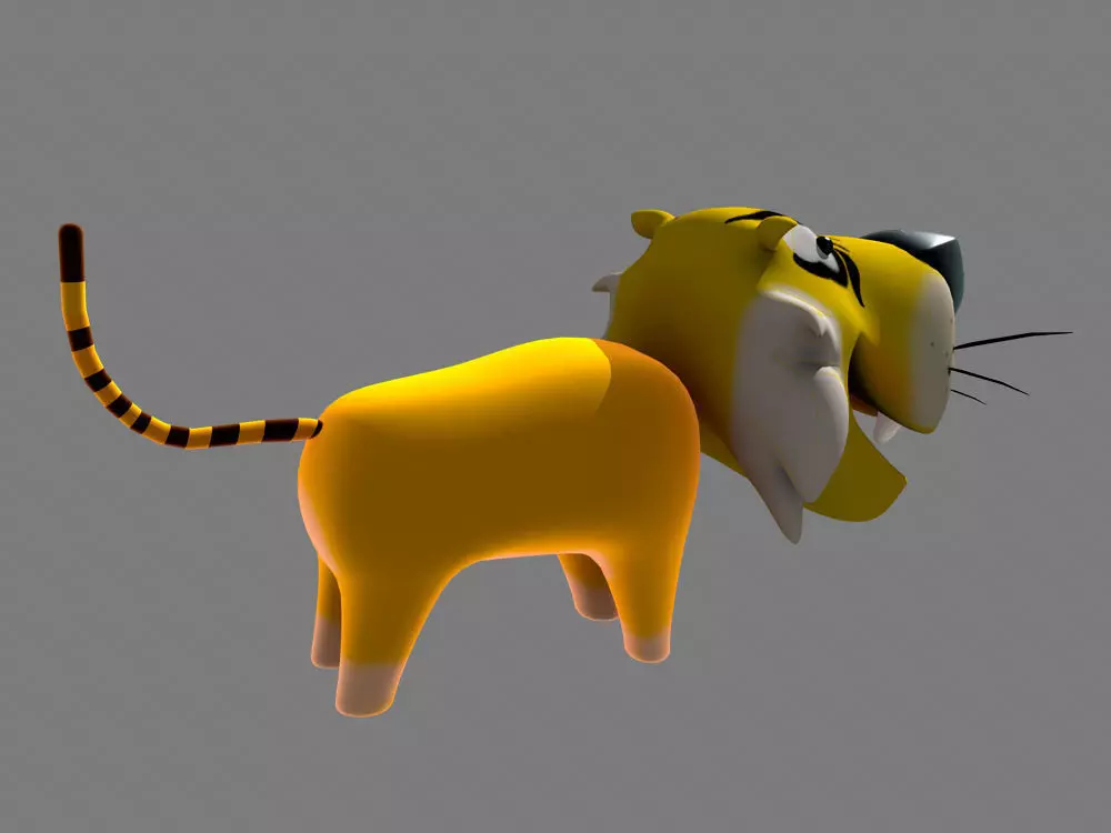 Low Poly Animals zebra Free low-poly 3D model