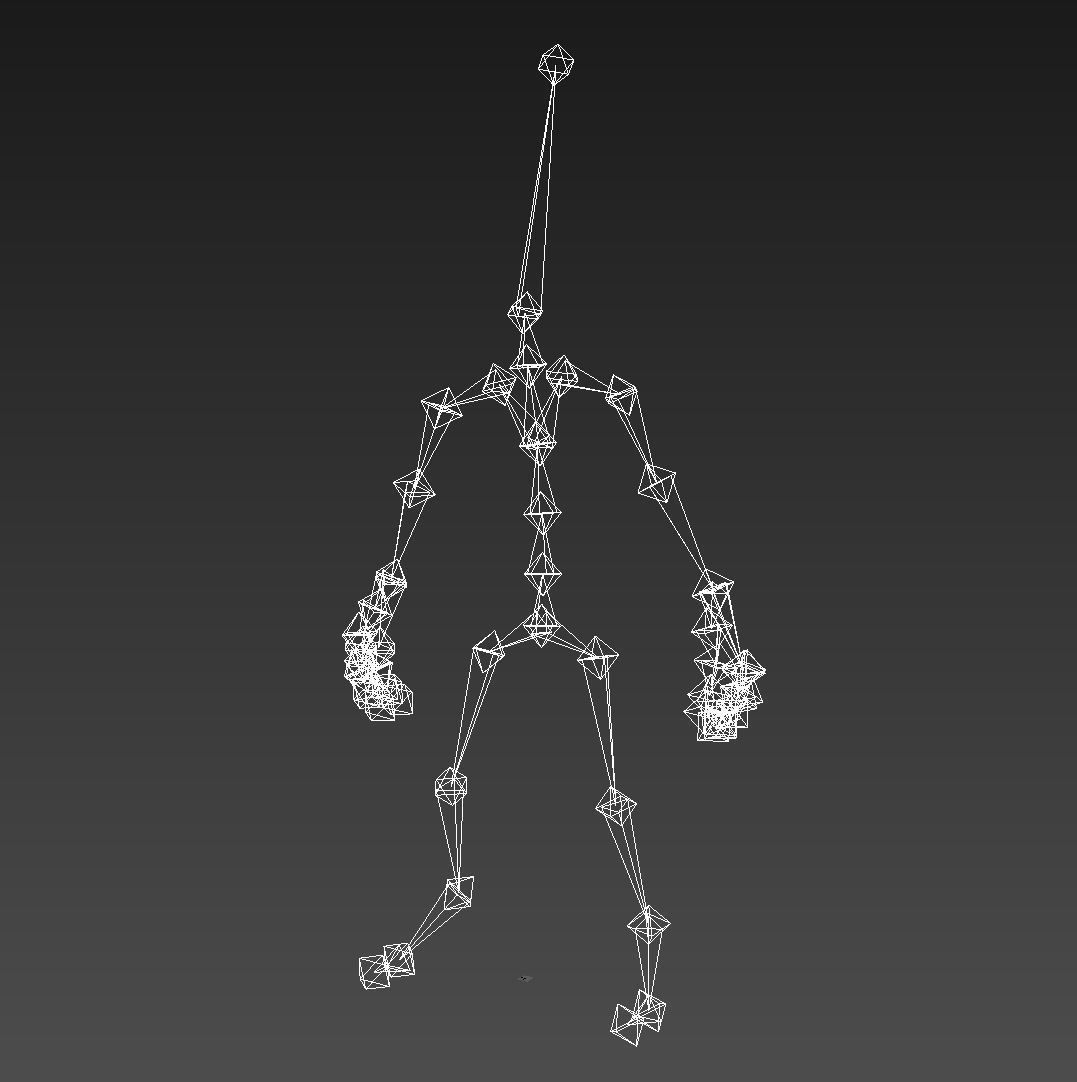 Set 01 - Cartoon Character 02 - Tree Man 3D model_8