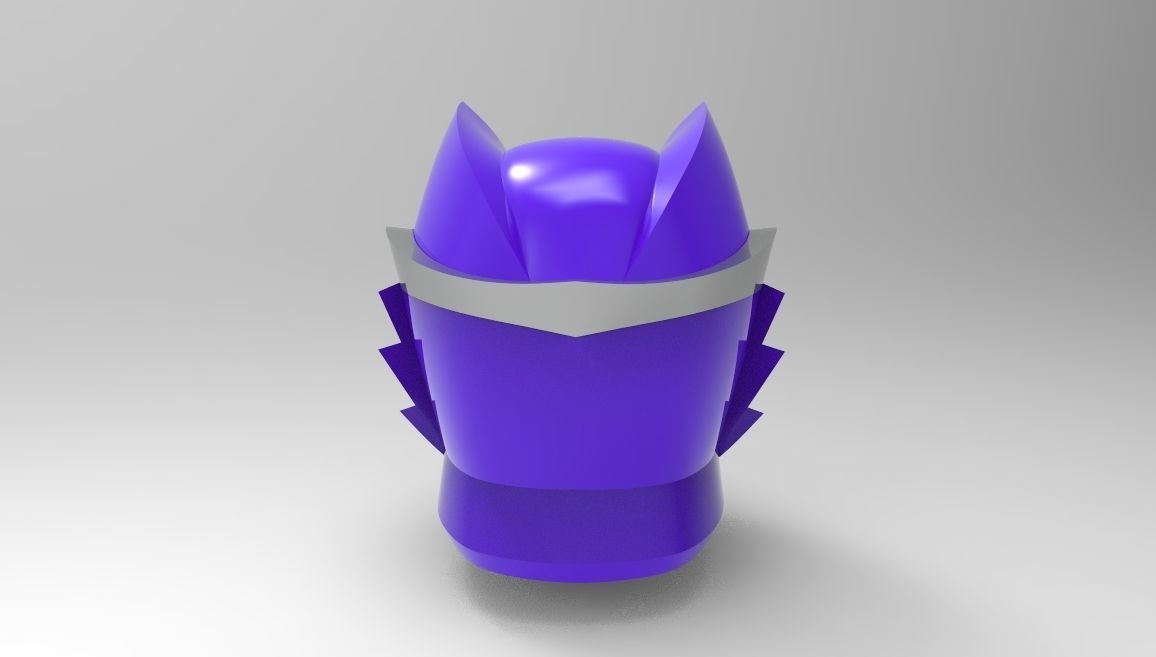 Violet Wolf Ranger from Jungle Fury for 3D printing 3D print model_6