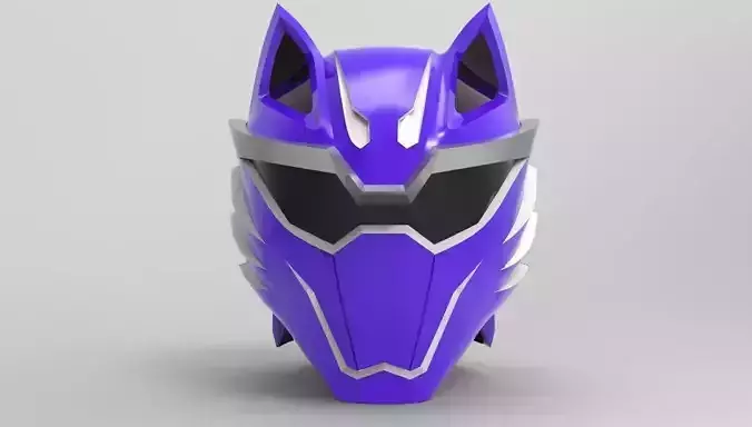 Violet Wolf Ranger from Jungle Fury for 3D printing