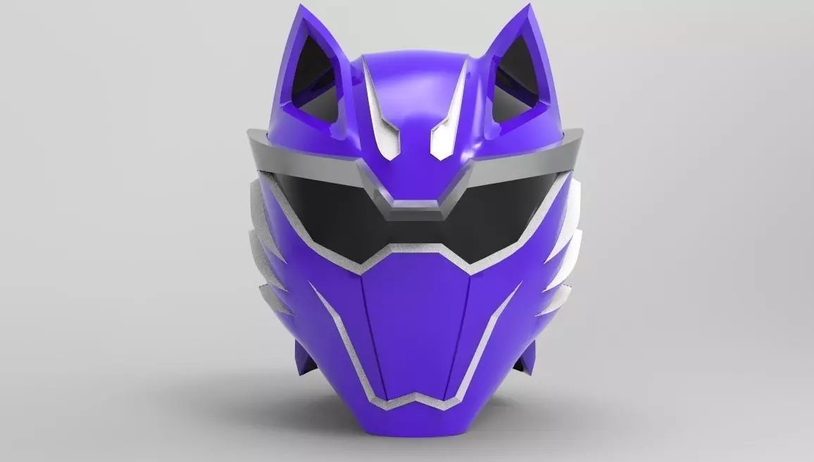 Violet Wolf Ranger from Jungle Fury for 3D printing 3D print model_0