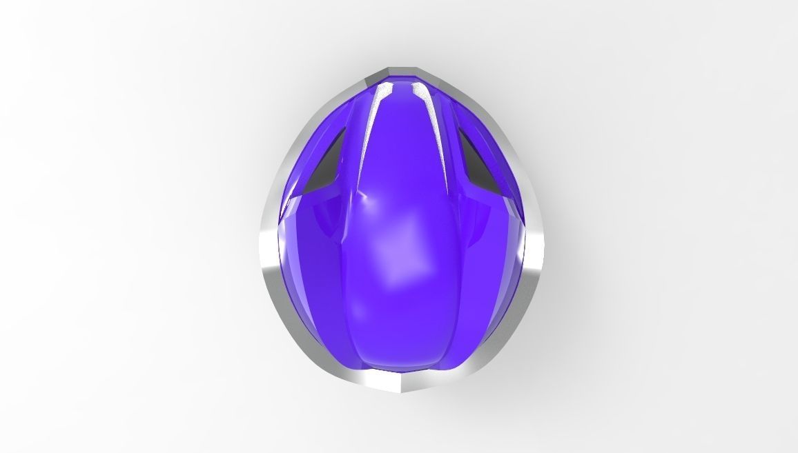 Violet Wolf Ranger from Jungle Fury for 3D printing 3D print model_5