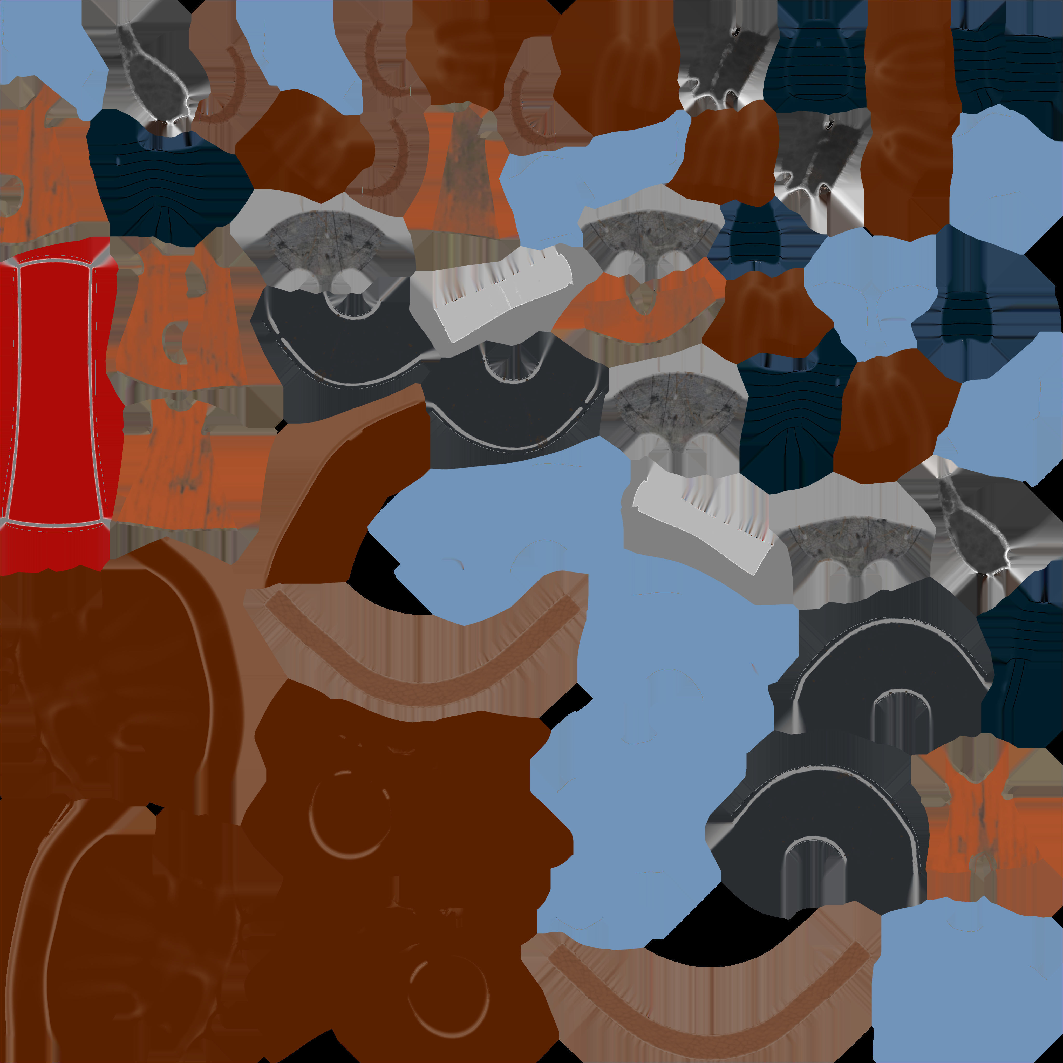 Set 03 - Cartoon Character 02 - Cuties 3D model_9