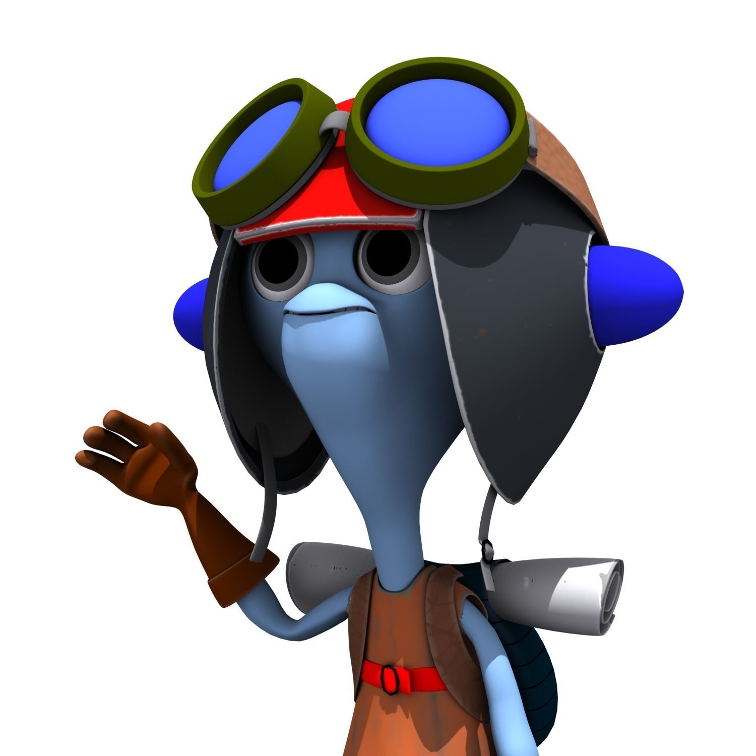 Set 03 - Cartoon Character 02 - Cuties 3D model_5