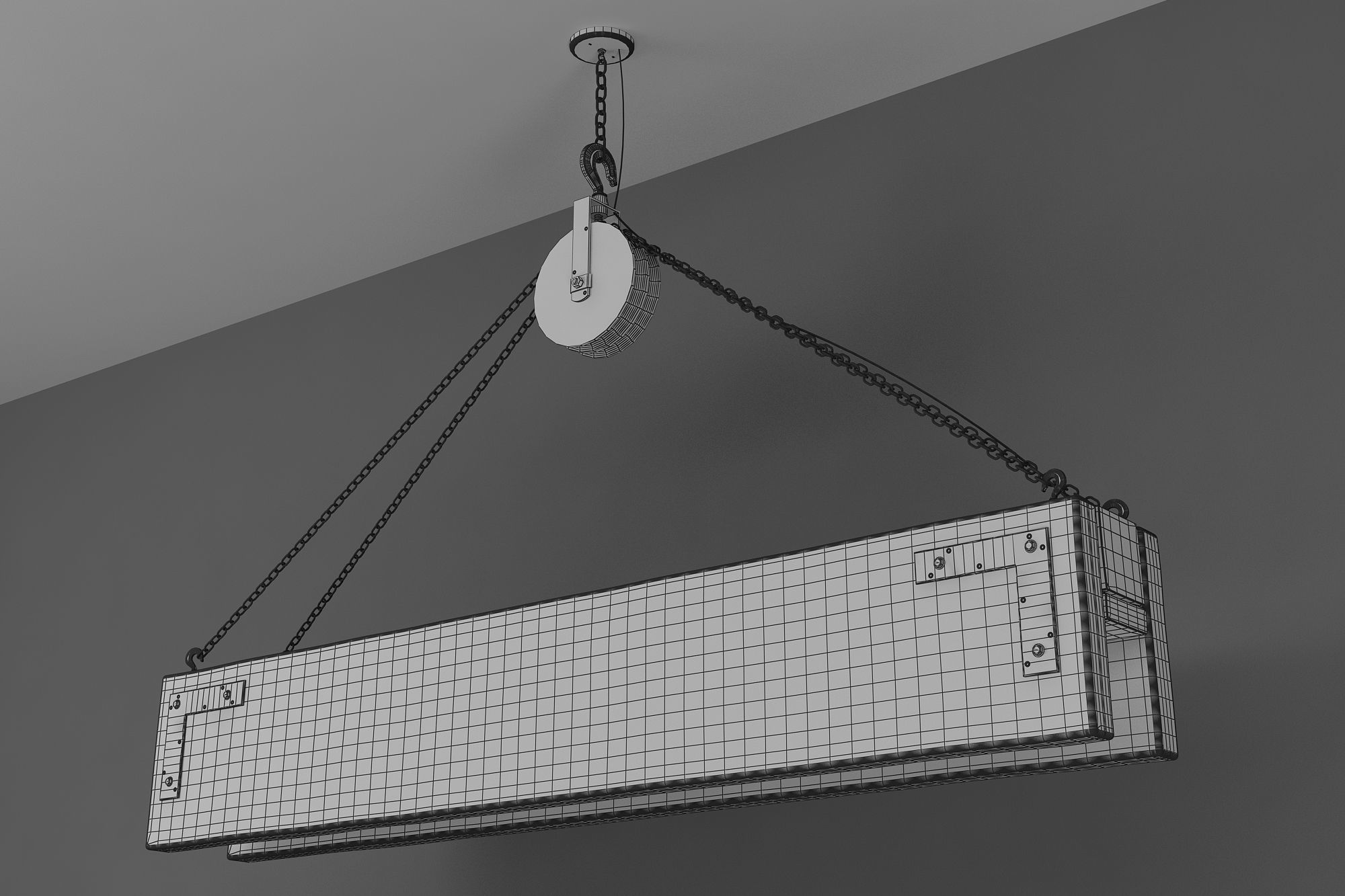 WOOD LAMP 3D model_1