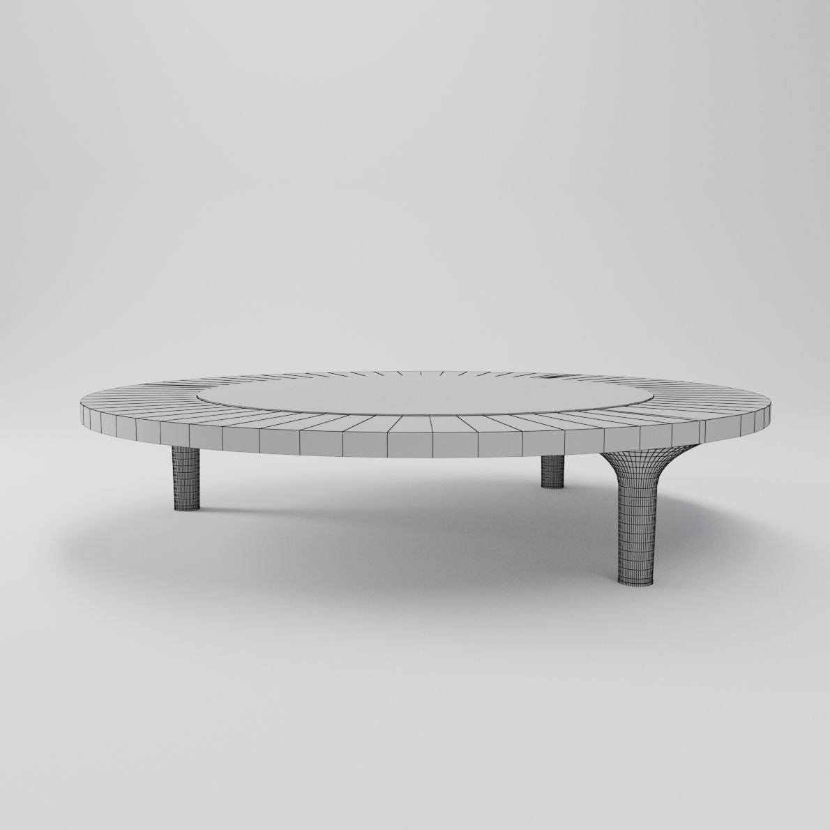 Coffee table ARK 40 from Reflex Angelo - Design by Massimo Scola 3D model_3