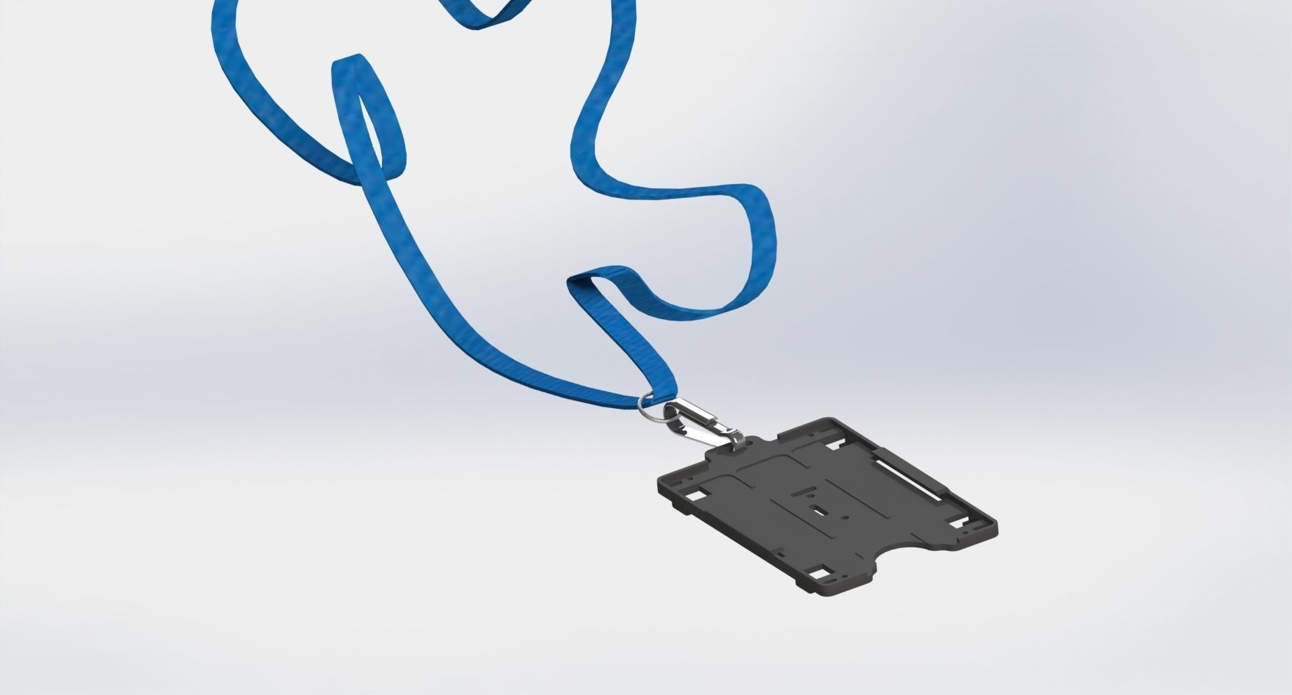 Identity card Holder Free 3D model_2