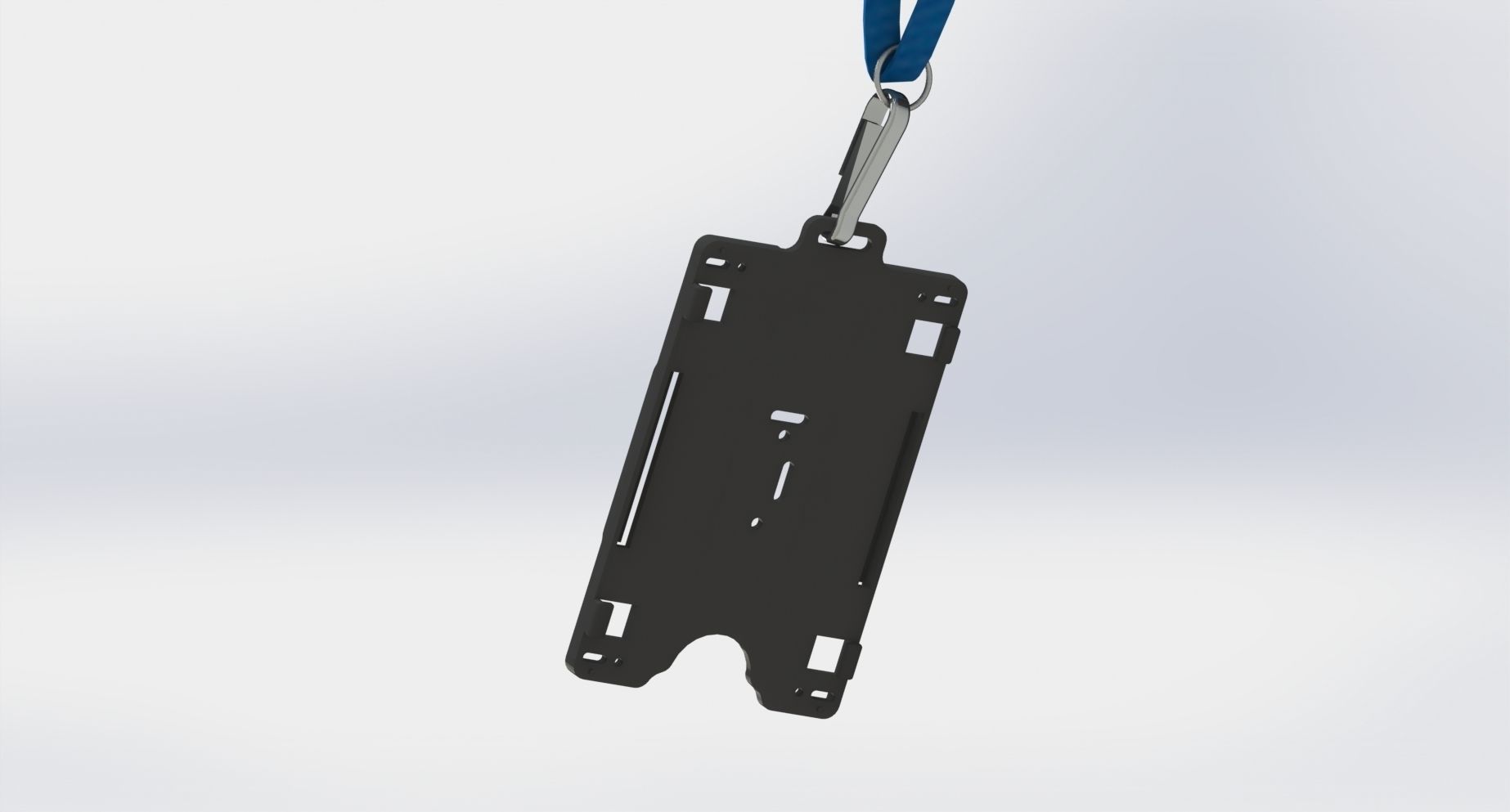 Identity card Holder Free 3D model_1