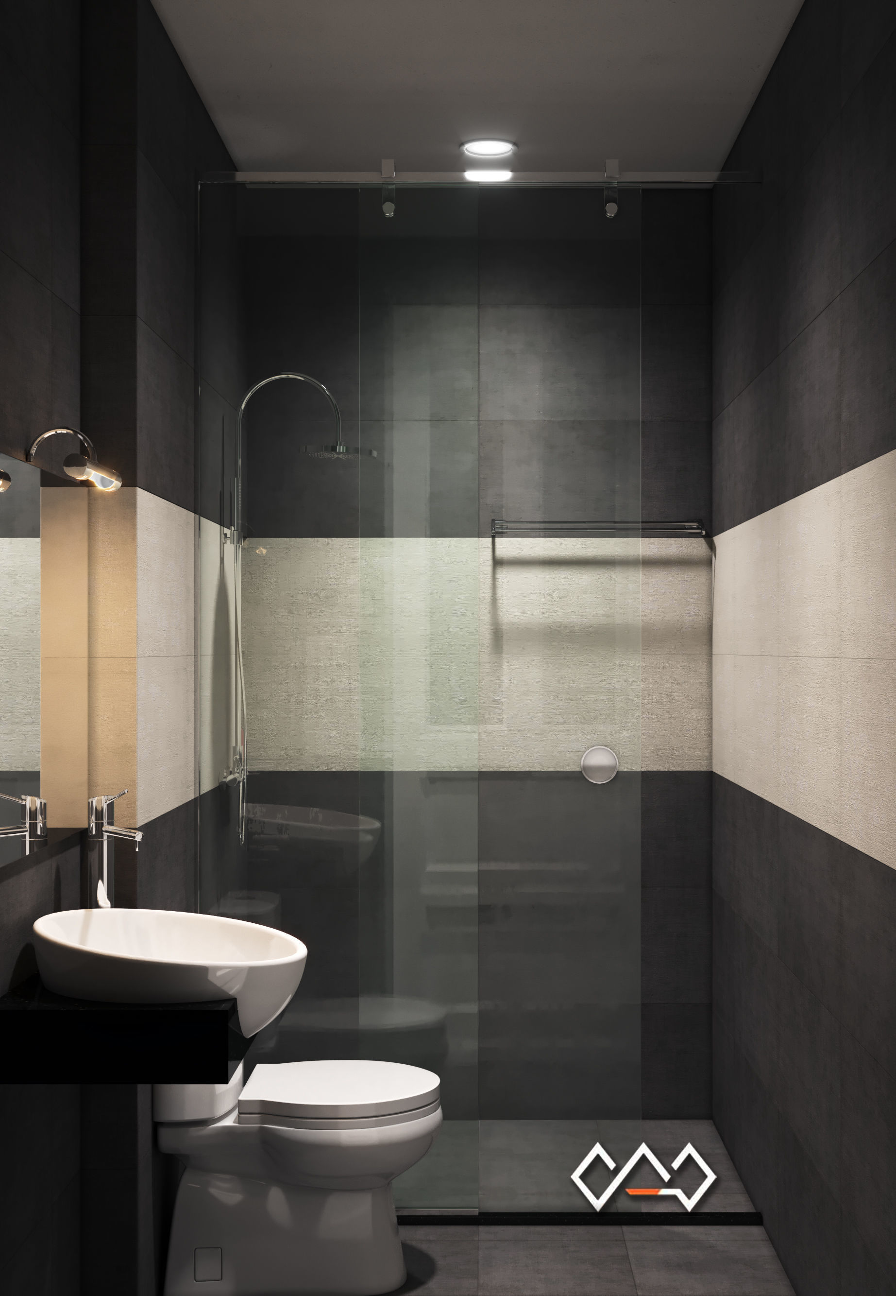 A small premium toilet Free 3D model_2