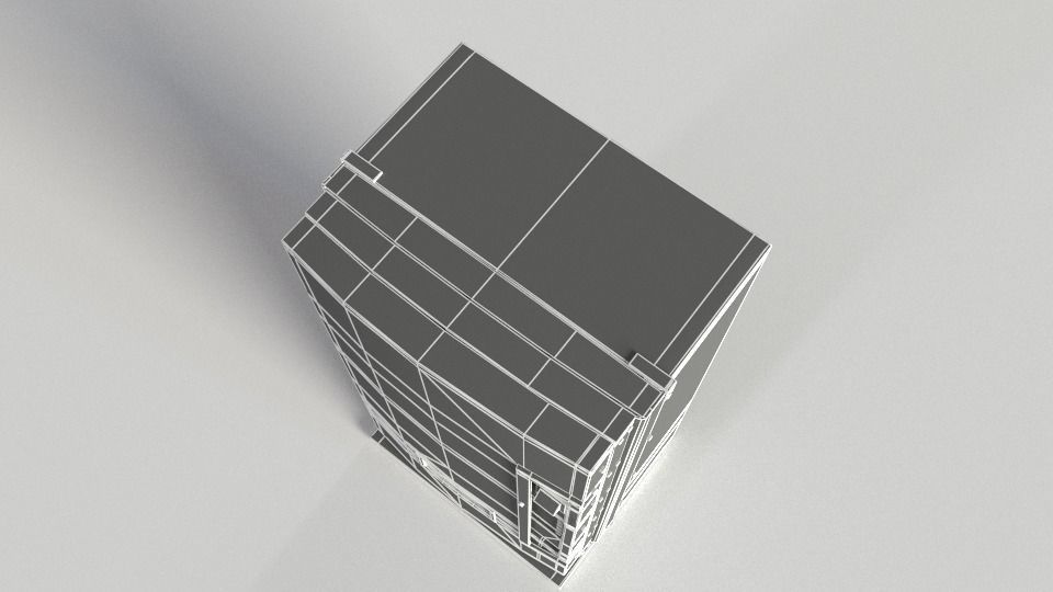 Coca-Cola Vending Machine-02 Low-poly 3D model_5